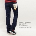 SKULL JEANS【スカルジーンズ】LINDAローライズスーパースリムジーンズ（ジーパン・Ｇパン・デニム）【送料無料】