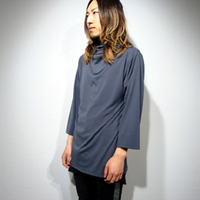 【50%OFF】TR CoverRing plain knitting LONG Hood 3/4s PO:イエロールビー[YELLOWRUBY]