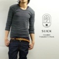 SLICK【スリック】３クオーター七分袖カットソー