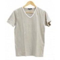 SLICK【スリック】ストレッチ・ＶネックボーダーＴシャツ