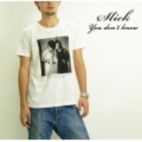 SLICK【スリック】ソフト天竺プリント半袖Tシャツ「You don’t know」