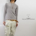 SLICK【スリック】ネップクロス・ラグランスリーブ長袖カットソー【送料無料】
