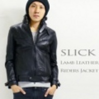 SLICK【スリック】ラムレザーライダースジャケット【送料無料】