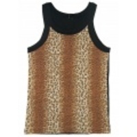 STUD MUFFIN (スタッドマフィン)レオパード柄 タンクトップ 744-02014 (宅急便発送)