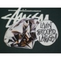 STUSSY：ステューシー　ビッグサイズ　シンプル：ロゴプリント半袖Tee　カラー：グレー　ネットショップオープンセール半額！　mst36