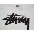 STUSSY：ステューシー　ビッグサイズ　ロゴプリントTee　カラー：ホワイト　ネットショップオープンセール半額！　mst24