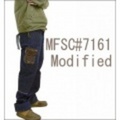 SUGAR CANE × Mr Freedom【シュガーケーン × ミスターフリーダム】MFSC7161 MODIFIEDレザーパッチジーンズ【送料無料】