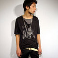 【80%OFF◆期間限定◆グランバザール】W front drape 1/2s po with sailor print:イエロールビー[YELLOWRUBY]