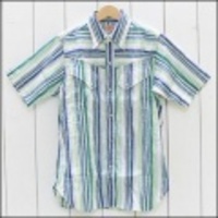 SUGAR CANE【シュガーケーン】ドビーマルチストライプウエスタンシャツ【送料無料】