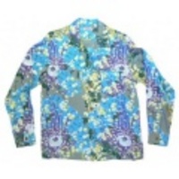 SUN SURF【サンサーフ】L/S ハワイアンシャツ「ROYAL FLOWER」【40%OFF】