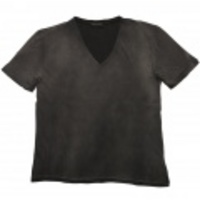 SUPERFINE(スーパファイン) Vネック Tシャツ(Black Board) SOSFM118-0-4