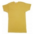 Smokey Wood 半袖Uネックカットソー(Yellow) SW09025