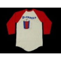 S★古着7分丈Tシャツ 90年代 ドリンク 白×赤