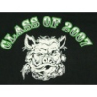 S★古着Tシャツ ブタ 黒