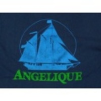 S★古着Tシャツ 船 紺