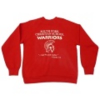 S★古着スウェット 80年代 WARR 赤