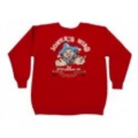 S★古着スウェット 80年代 ピエロ 赤