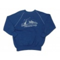 S★古着スウェット80年代ヨットHELGOLAND青
