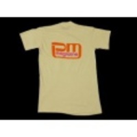 S★古着ビンテージTシャツ 80年代 マガジン 薄ベージュ