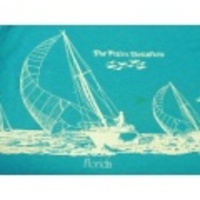 S★古着ビンテージTシャツ 80年代 ヨットターコイズブルー