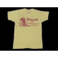 S★古着ビンテージTシャツ 80年代 水車 薄ベージュ