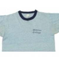 S★古着ビンテージTシャツ70sQueens染込紺霜降リンガー