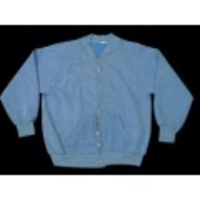 S★古着フルジップスウェット 70年代 紺霜降