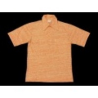 S★古着ポロシャツ 70年代 薄赤霜降