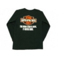 S★長袖Tシャツハーレー風 黒