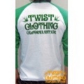 TWIST CLOTHING ツイストクロージング ラグラン七部袖Tシャツ 「Twist刺繍」 02952006/メンズウェア サーフィン