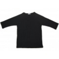 VACATION 7分袖クルーネックカットソー(Black) RV-006