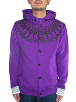 quolt/ ALASKA HOODY CARDIGAN【PURPLE】:リフレクトトヨハシ[REFLECT TOYOHASHI]