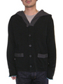 quolt/ BEAR HOODY CARDIGAN【BLACK】:リフレクトトヨハシ[REFLECT TOYOHASHI]