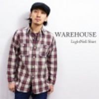 WAREHOUSE【ウェアハウス】ライトウェイトネルシャツA柄【送料無料】【アースマーケット本店】【送料無料】