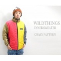 WILDTHINGS【ワイルドシングス】リバーシブルプリマロフトジャケットINNERSWEATERインナーセータークレイジーパターン【送料無料】