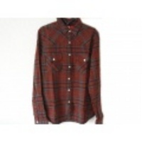 WOOLRICH RED LABEL リネンウエスタンシャツ