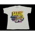 XL★古着Tシャツ 80年代　レーシングカー　MARK　白