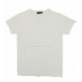 jun hashimoto t ジャージー半袖VネックTシャツ(White) JVS01-SPJ01