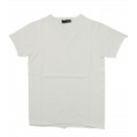 jun hashimoto t ジャージー半袖VネックTシャツ(White) JVS01-SPJ01