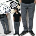 【41%OFF】【送料無料】【Cheap Monday】 Slim Chino 0200211 Grey チープマンデー スリム チノ パンツ グレー