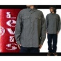 【Levi’s】Cambray Shirt Black/リーバイス シャンブレー シャツ ブラック