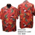 SunSurf アロハシャツ SS34450【HIBISCUS LADY】Red