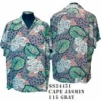 SunSurf アロハシャツ SS34451【CAPE JASMINE】Gray