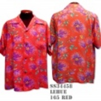 SunSurf アロハシャツ SS34458【LEHUA】Red