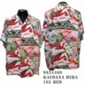 SunSurf アロハシャツ SS34460【KAIMANA HILA】Red