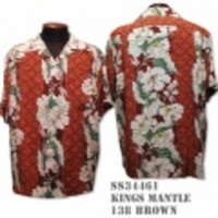 SunSurf アロハシャツ SS34461【KINGS MANTLE】Brown