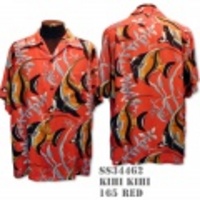 SunSurf アロハシャツ SS34462【KIHI KIHI】Red