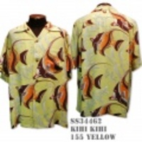 SunSurf アロハシャツ SS34462【KIHI KIHI】Yellow