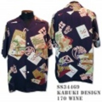 SunSurf アロハシャツ SS34469【KABUKI DESIGN】Navy