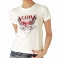 【在庫限り 50%OFF】MARQET（マーケット）ALOHA Tシャツ White